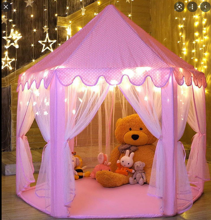 Палатка дитяча рожева KRUZZEL 6104