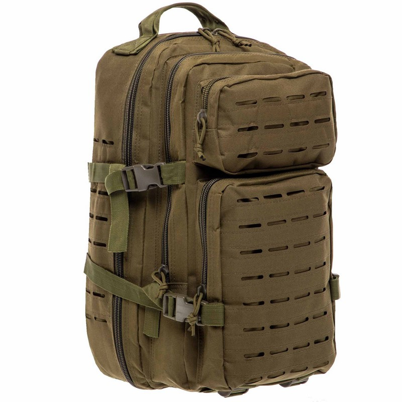 Тактичний рюкзак 18 л. SP-Sport TY-8849 розмір 44x25x17см оливковий / військовий штурмовий рюкзак