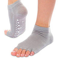 Носки для йоги FI-0437-1 Один размер Серый (06508011)