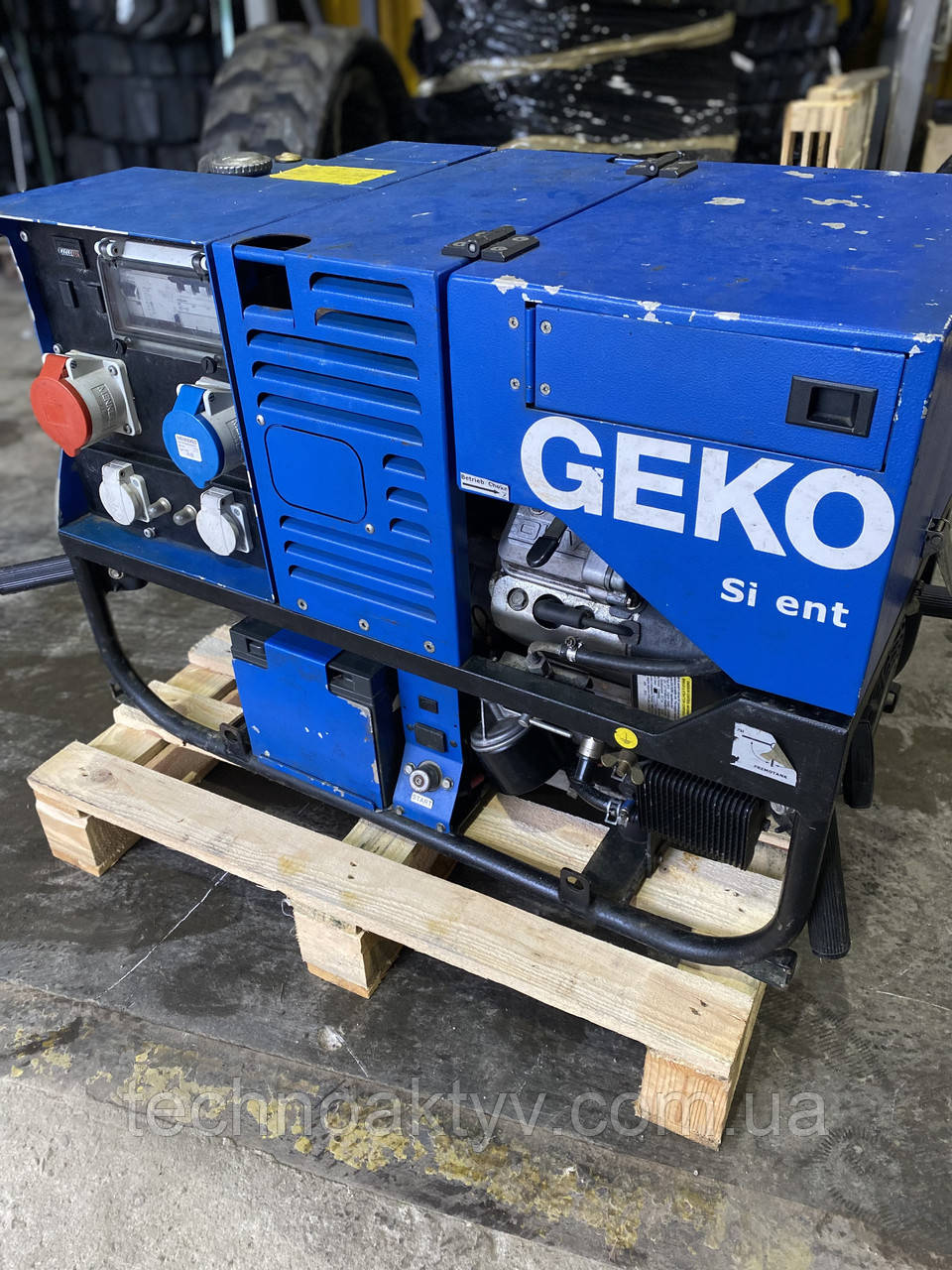 Бензиновий генератор GEKO 12000 ED-S/SEBA S вживаний, фото 1