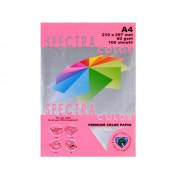 Цветная бумага А4 80г/м2 Spectra Color Cyber HP Pink 342 (розовая)(100)