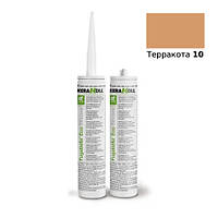 Силіконовий герметик Fugabella Eco Silicone 10 (Теракота) 310 мл