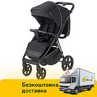 Детская прогулочная коляска CARRELLO Bravo CRL-5515 Jet Black Черная