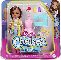 Лялька Барбі Челсі Модний дизайнер Barbie Chelsea Fashion Designer HCK70