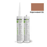 Силіконовий герметик Fugabella Eco Silicone 11 (Коричневий) 310 мл