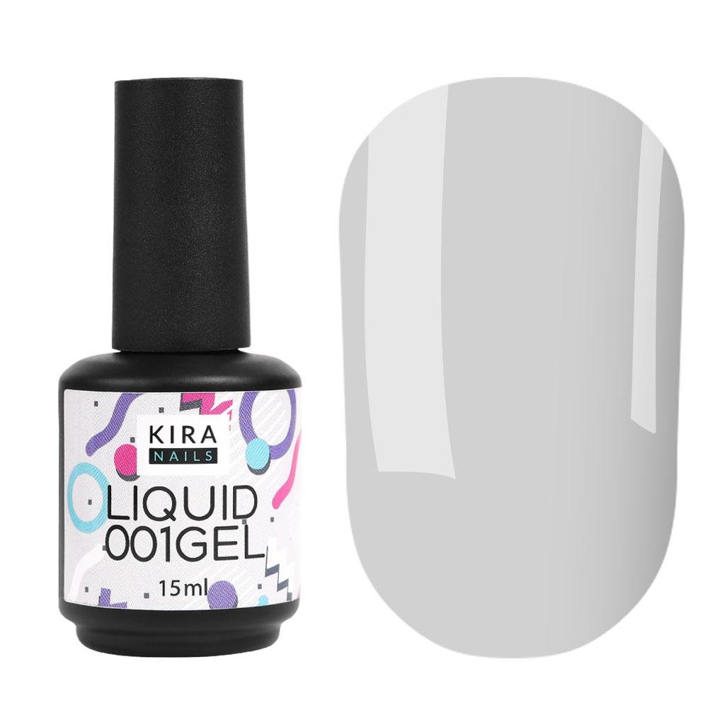 Kira Nails Liquid Gel 001, 15 мл, прозорий