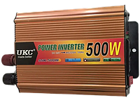 Преобразователь автомобильного тока UKC 500W AC/DC 12-220 V инвертор напряжения