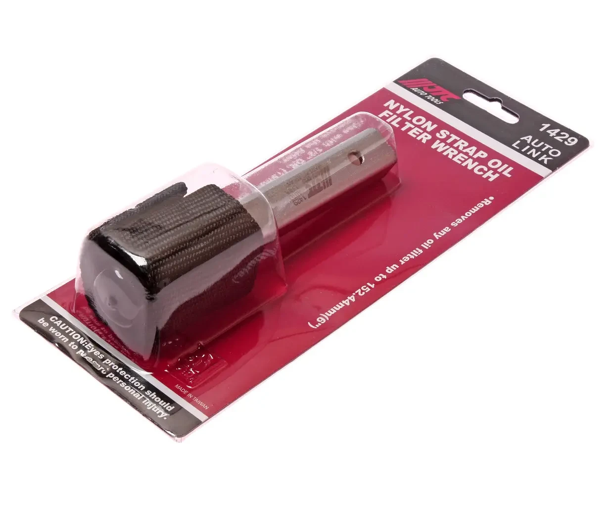 Ключ для зняття масляного фільтра стрічковий нейлоновий, фото 1