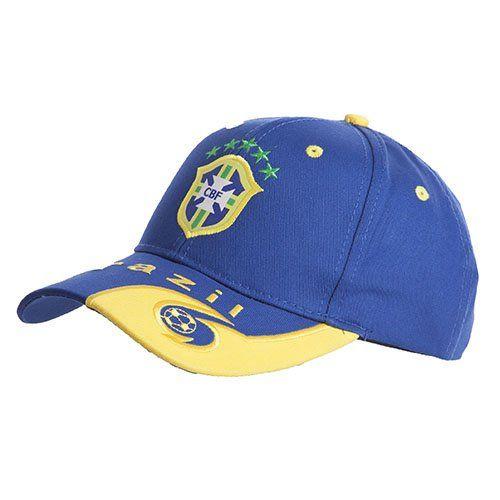 Кепка футбольного клубу Brazil CO-0798 Синьо-жовтий (06508037)