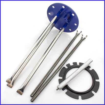 Фланець з анодом і прокладкою для бойлера AEG (D=180mm), фото 1