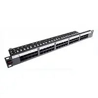 Патч-панель MOLEX 1U, 50xRJ-45, cat.3, UTP (PID-00145)