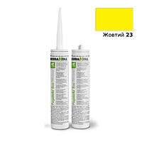 Силіконовий герметик Fugabella Eco Silicone 23 (Жовтий) 310 мл