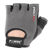 Перчатки для фитнеса и тяжелой атлетики Pro Grip PS-2250 S Серый (07227003)