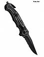 Ніж складний MIL-TEC Car Knife Rescue Black, фото 5