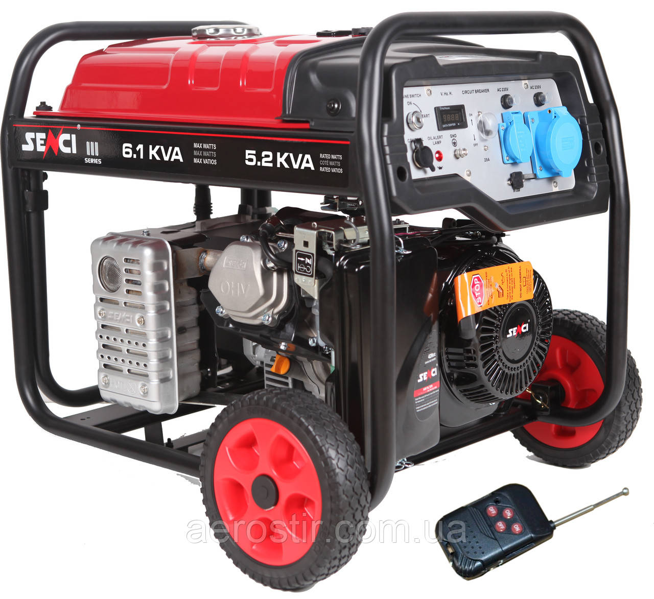 Генератор електроенергії Senci SC-7000R