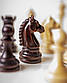 Шахові фігури дерев’яні з шкіряною підкладкою, для дошки 50–55 см, фото 6