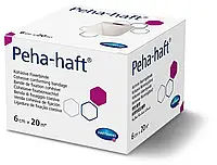 Бинт самофиксирующийся PEHA-HAFT (Пеха Хафт) Hartmann когезивный фиксирующий 6 см x 20 м