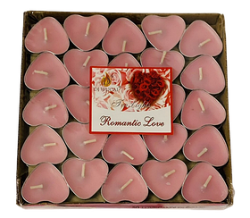 Подарунковий набір свічок серця Romantic love МА23-04/МА23-05 Н