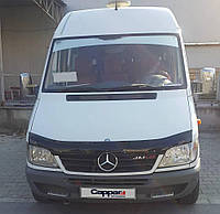 Мухобійка EuroCap на Mercedes Sprinter 2000-2006 Дефлектор капота для Мерседес Спринтер