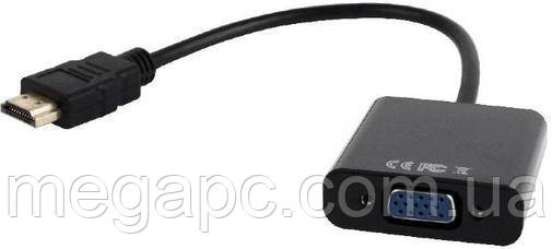 Перехідник Cablexpert HDMI / VGA Black (A-HDMI-VGA-03)