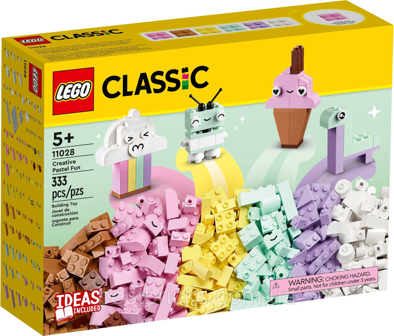 Lego Classic Весела творчість: пастель 11028, фото 1