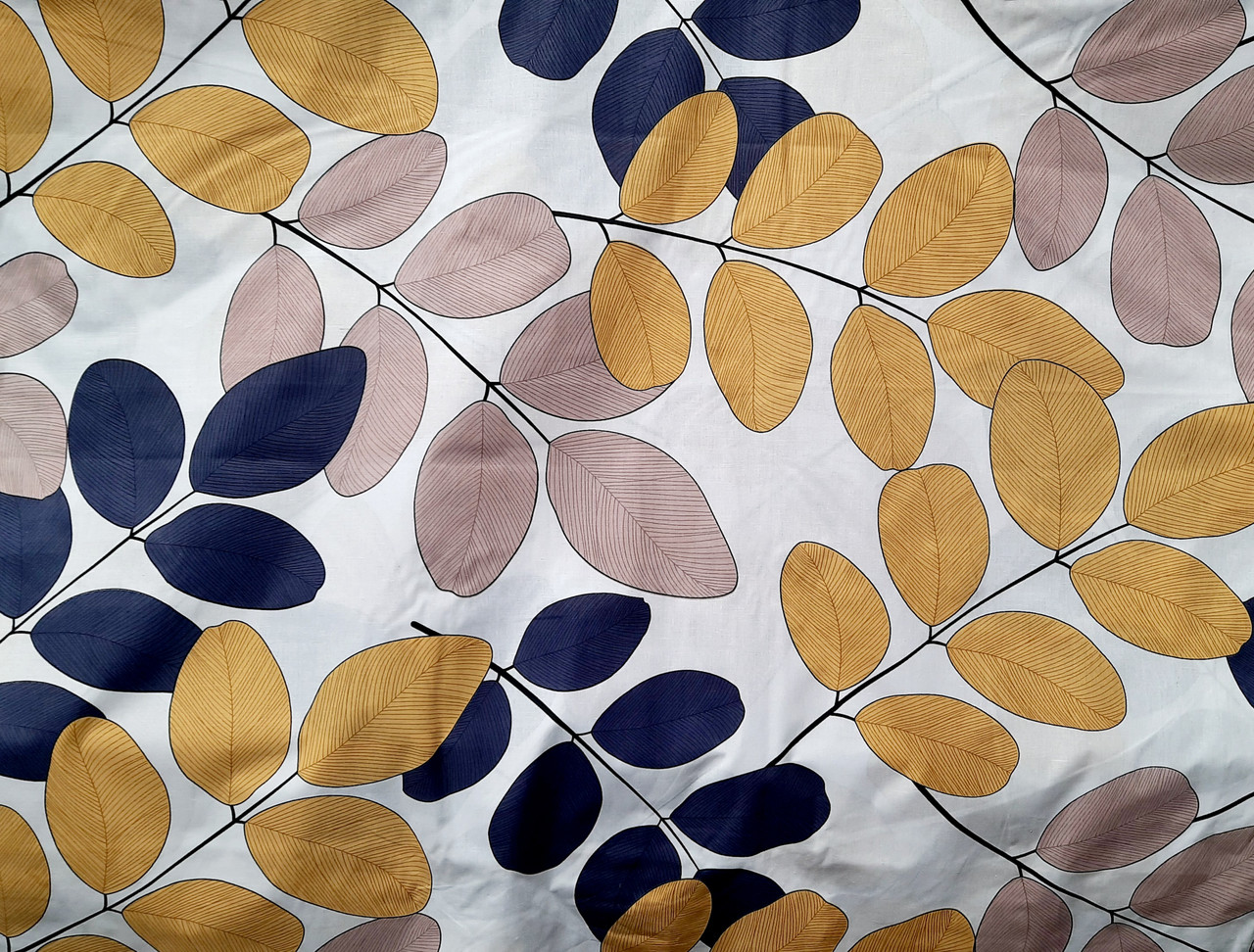 Ткань для постельного белья бязь набивная ш.220 Осенние листья - фото 2 - id-p1755528726