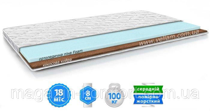 Топер -Кокос 190х80, фото 1