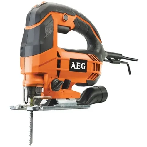 Лобзик STEP100X AEG, 700Вт, 1000-3200об/хв, Ø100/10/20мм, 20мм,45⁰,2,3кг,кейс