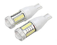 Светодиодная лампа T15 - W16W 32SMD линза + обманка