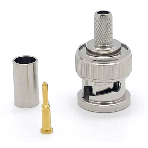 Роз'єм BNC вилка на кабель RG-58 обтискач (BNC-C58P) (BNC-010) (ID ...