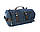 Дорожня сумка-рюкзак LS151 брезентова, тканинні ручки ремінь, кишені лямки розмір 50*32*25 см чорна, фото 7