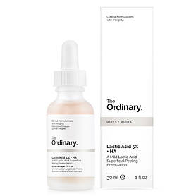 Пілінг із молочною кислотою The Ordinary Lactic Acid 5% + HA 2% 30 мл