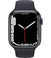 Apple Watch Series 7 GPS 45mm Midnight Aluminium Case with Midnight Sport Band. Гарантия 12 месяцев.