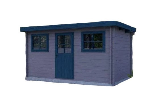 Сучасний сарай, госпблок для дачі з дерева 4.0х2,5 м. від виробника Modern barn - 14