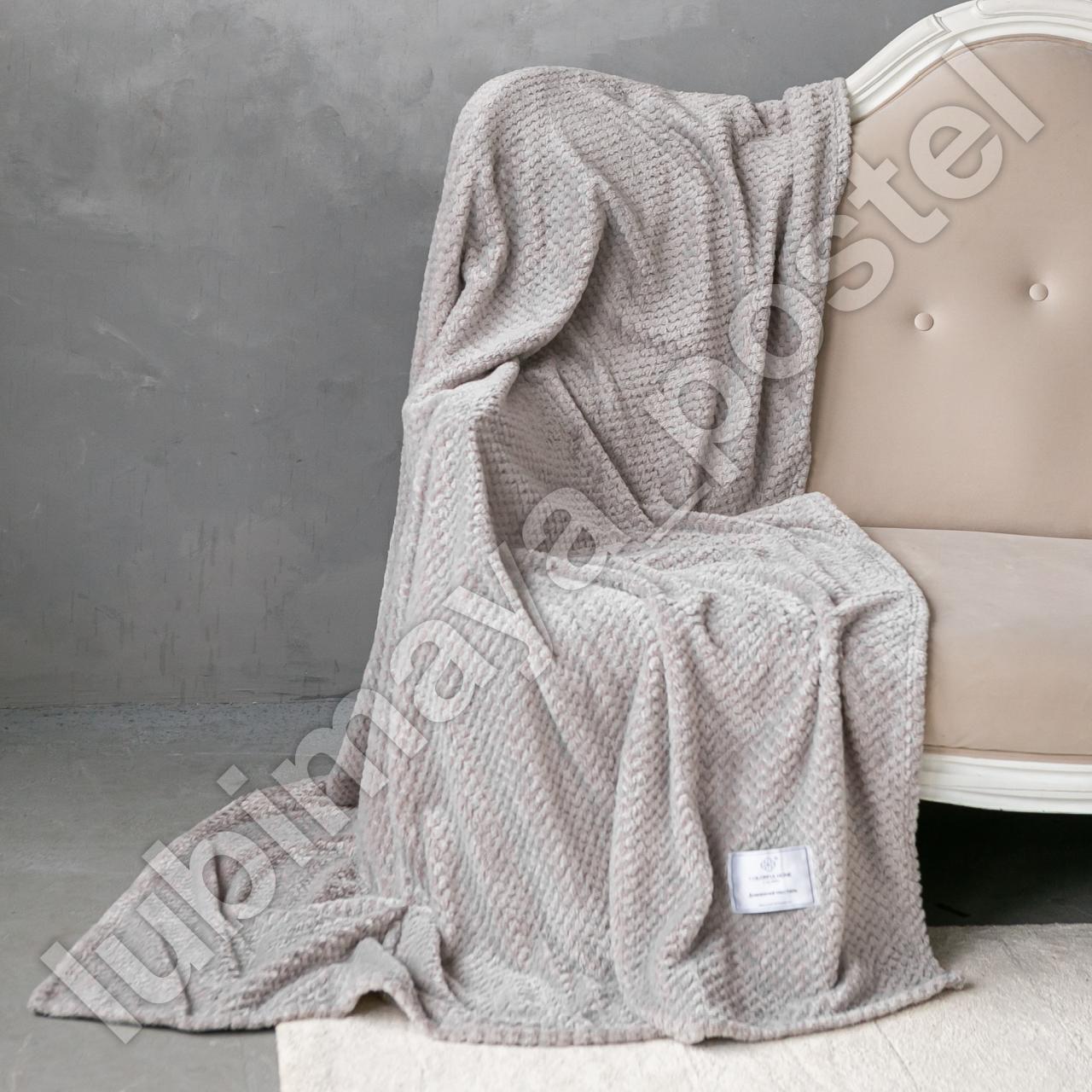 Купить Плед флисовый Colorful Home Бамбук 150*200 Светло-серый, цена ...