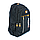 Міський рюкзак, C980, 3 відділи, різних розмірів, 2 фронтальні кишені, розміри: 50*34*20 см, чорно-оранжевий, фото 3
