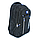 Міський рюкзак, C980, 3відділи, різних розмірів, 3фронтальні кишені розміри: 50*34*20 см, чорно-синій, фото 3