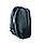 Міський рюкзак 17,5 л, два відділи, USB роз'єм + кабель, фронтальна кишеня розмір: 45*30*13 см, чорний, фото 2