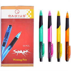Ручка кулькова Radius Spark синя, 50 шт.