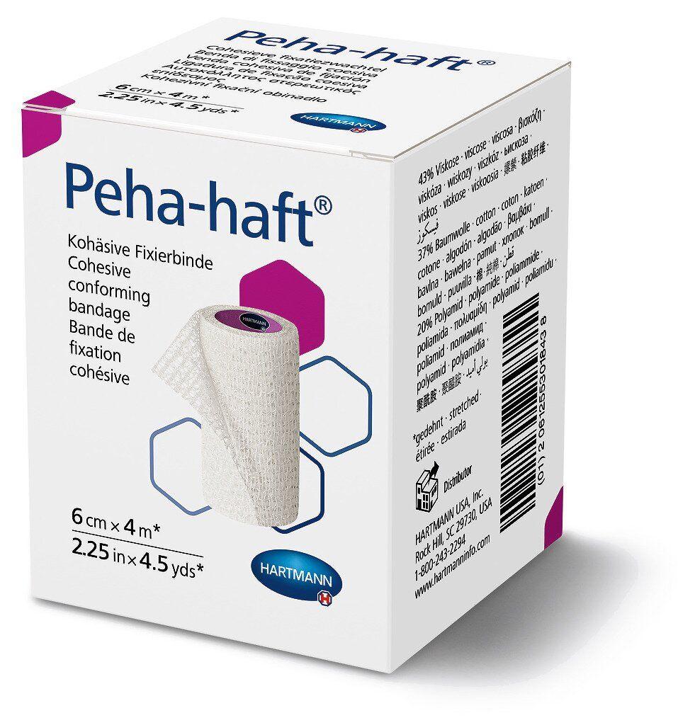 Бинт самофіксуючий Peha-haft (Пеха Хафт) 6см x 4м когезивний фіксуючий, Hartmann