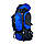 Туристичний рюкзак, одне відділення, дві фронтальних кишені, дощовик, розмір: 80*35*25 см, синій, фото 7