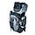 Туристичний рюкзак, одне відділення, дві фронтальних кишені, дощовик, розмір: 80*35*25 см, сірий, фото 4