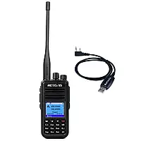 Retevis rt3s рація з GPS, цифрова DMR, аналогова + USB кабель