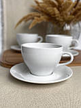 Порцеляновий Чашка Helios для чаю та кави 150 мл і блюдце (2 предмети) (HR1304), фото 3