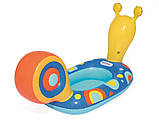 Дитячий надувний плотик Bestway 34102 "Равлик" (163х66 см), фото 5