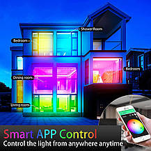 Комплект світлодіодних стрічок GIDERWEL Smart ZigBee 32,8 фута RGB з регульованою яскравістю і кон, Amazon, Німеччина, фото 3