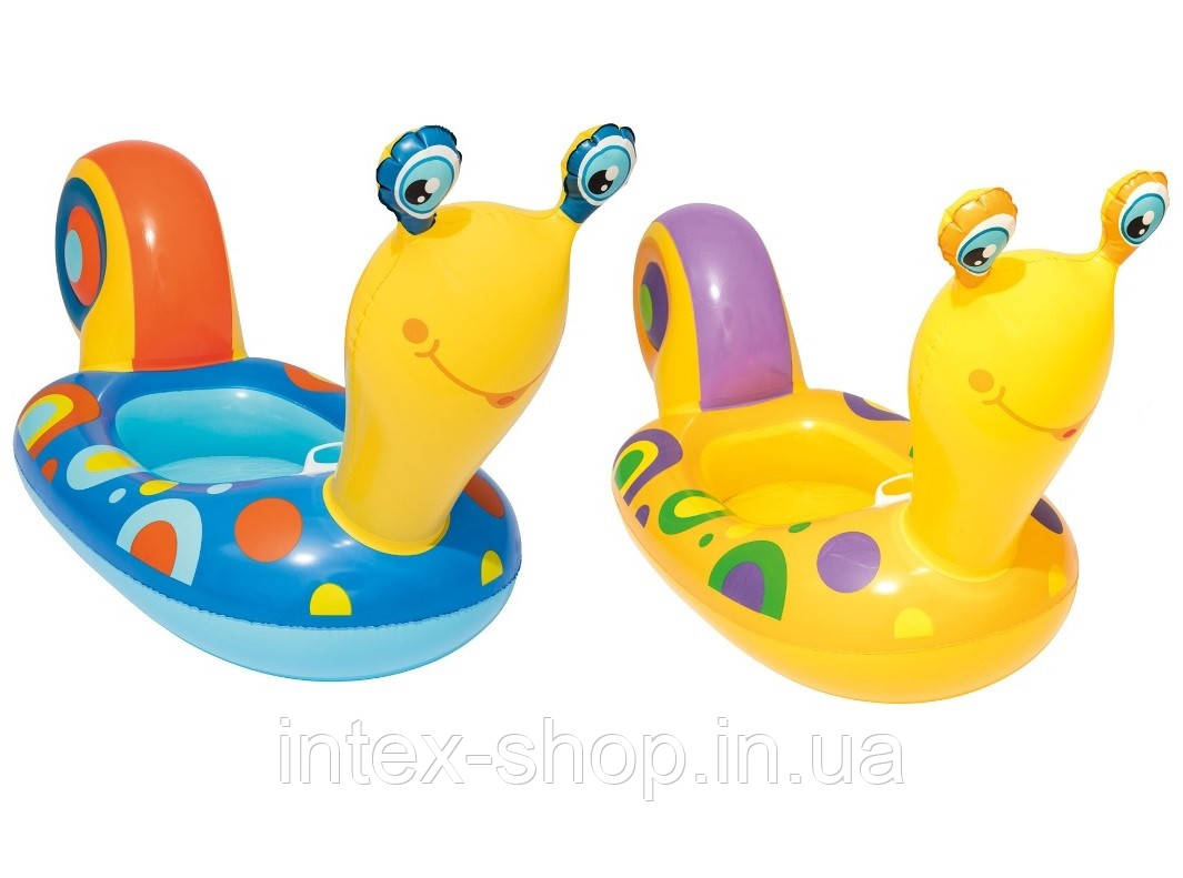 Дитячий надувний пліт Bestway 34102 "Равлик" (163х66 см)