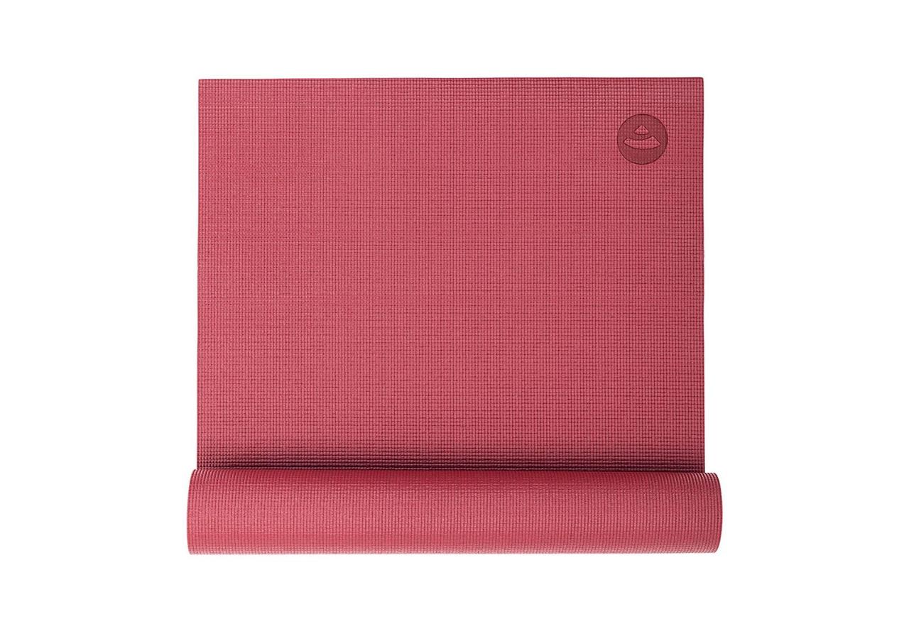 Коврик для йоги Bodhi Asana mat бордовый183x60x0.4 см (в упаковке) - фото 1 - id-p1501595613