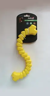 Іграшка мотиваційний шнур AnimAll GrizZzly 9802 33х11.5х3.4 см Жовтий (6914068019802)