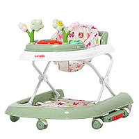 Ходунки детские CARRELLO Fiore CRL-9606 Green 3 в 1 , Land of Toys